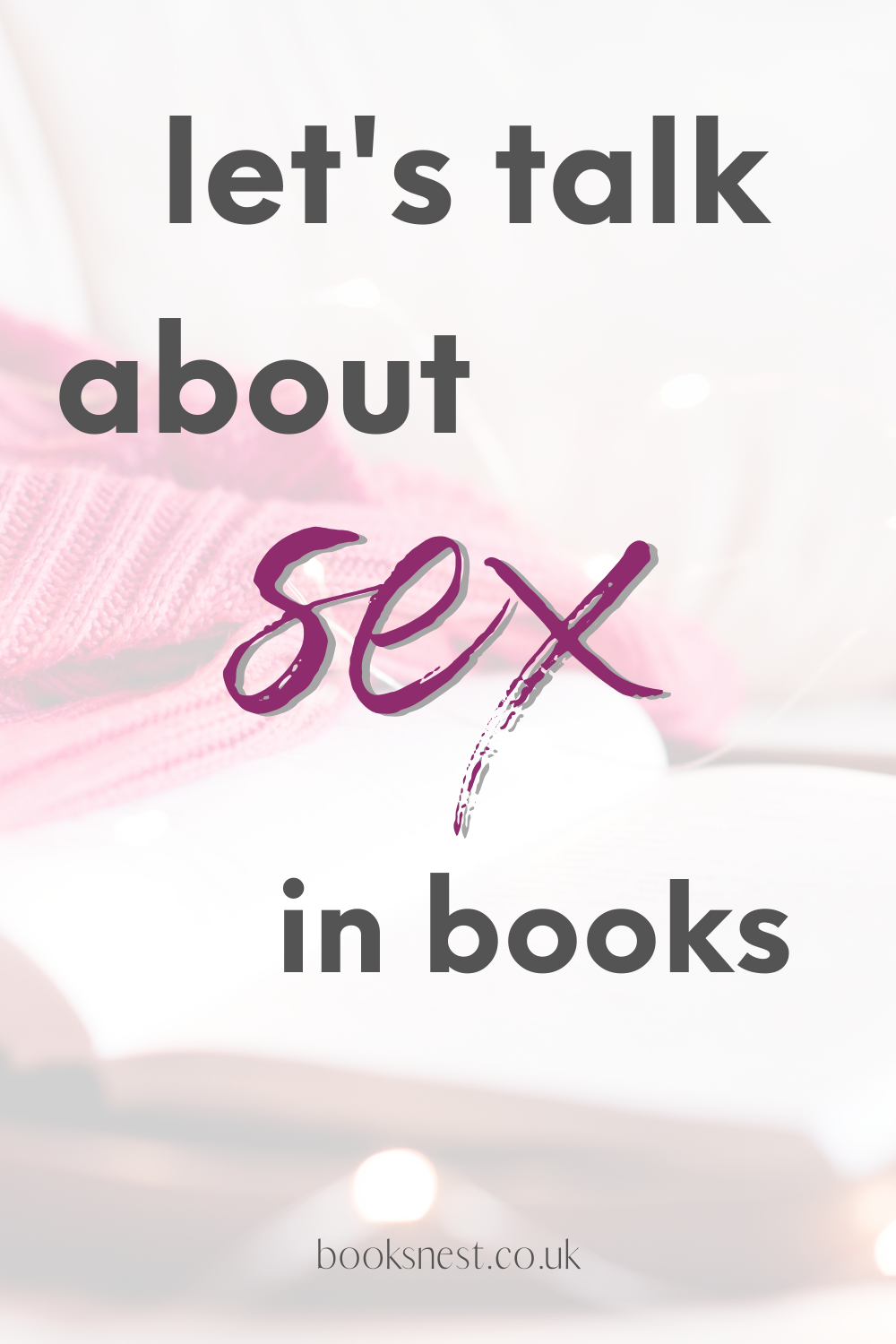 Sex in literature, do we love it, hate it or not care?-3