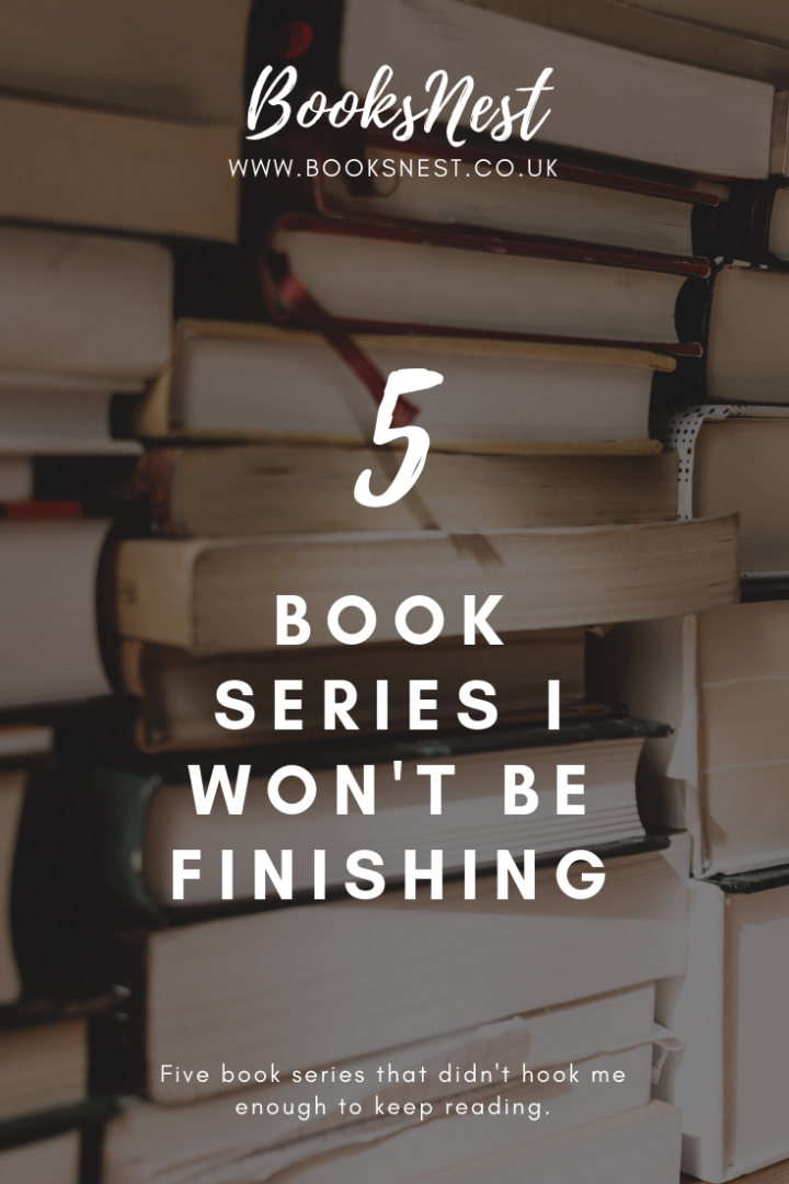 5 book series I won't be finishing