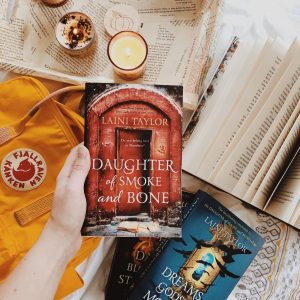 Daughter of Smoke and Bone Flat Lay