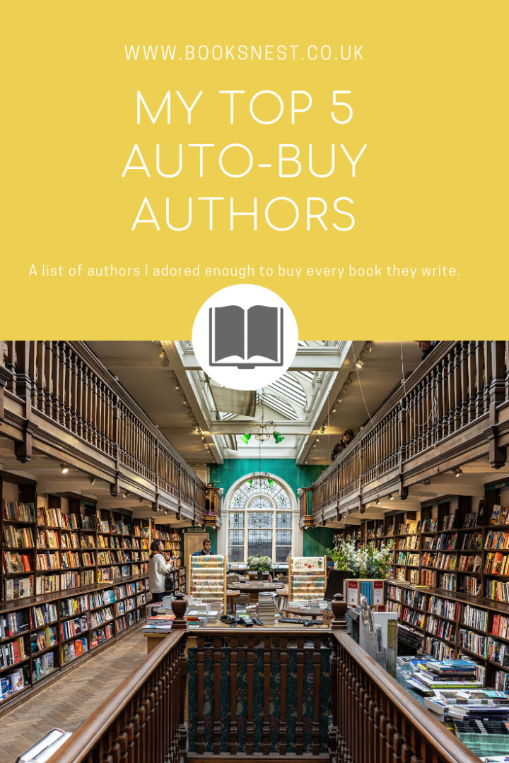 My top auto-buy authors