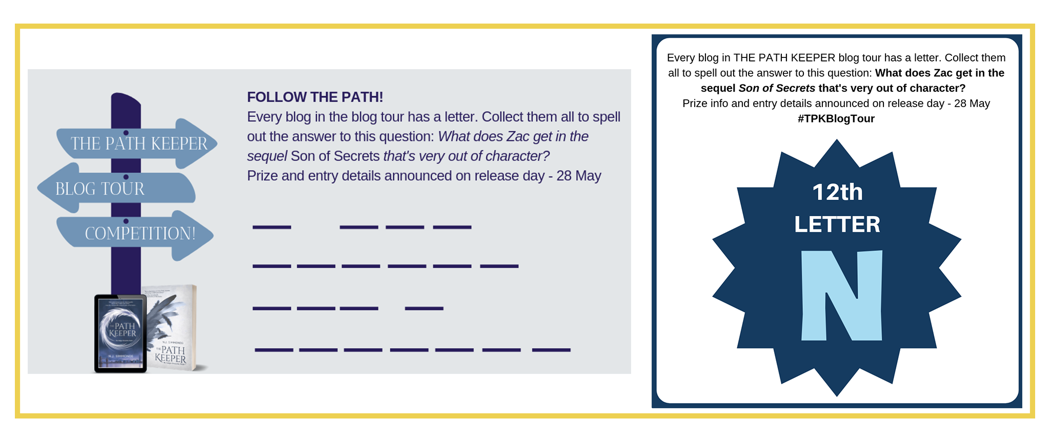 The Path Keeper Blog Tour Contest