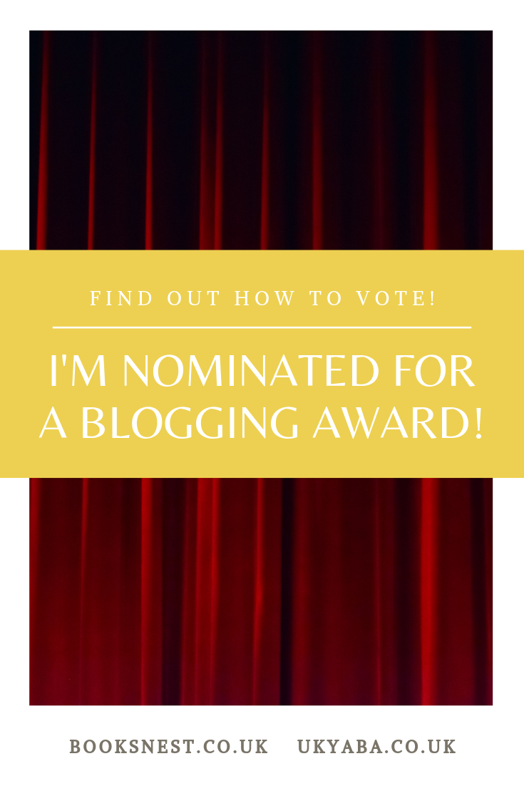 I'm nominated for a blogging award!