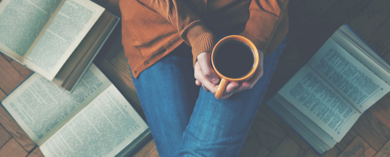 Ten things to do with books to keep you busy whilst youre social distancing Header