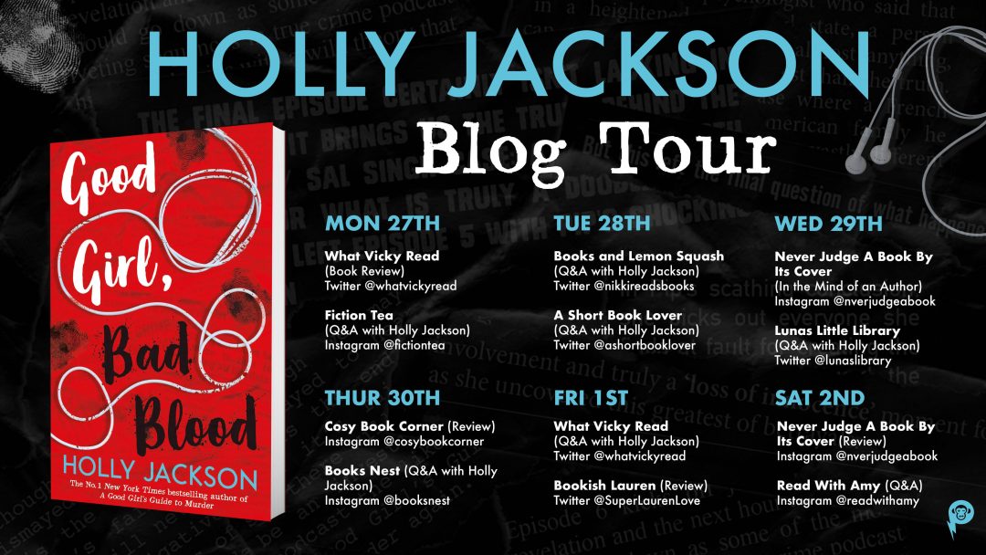 Good Girl, Bad Blood Blog Tour Graphic