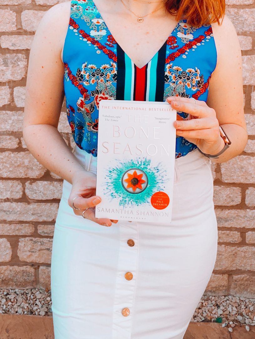 The Bone Season Book as an Outfit