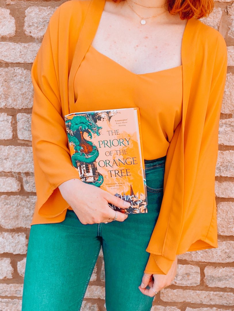 The Priory of the Orange Tree Book as an Outfit