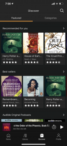 Audible Mobile App