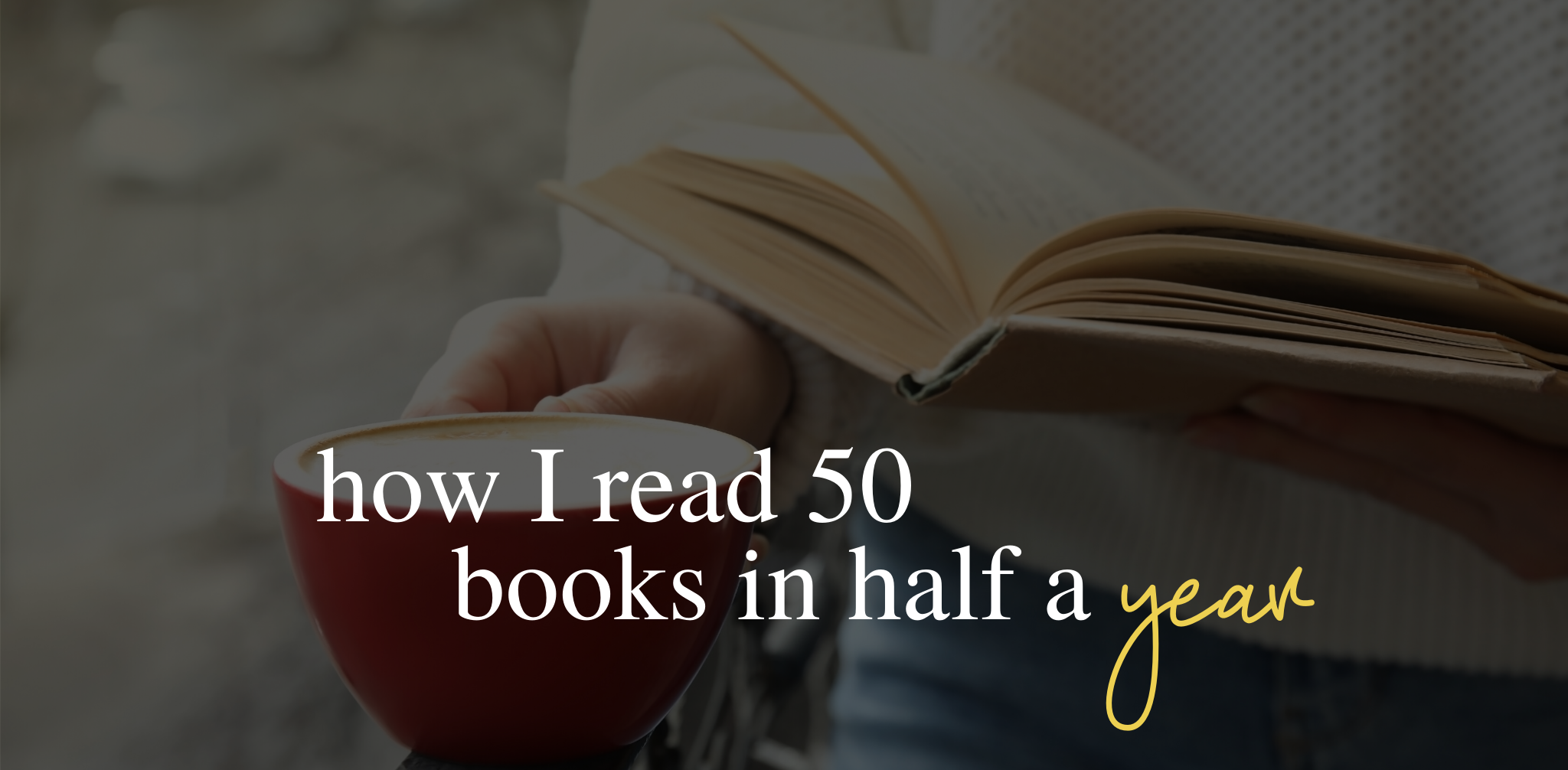 Reading 50 books in 6 months Twitter