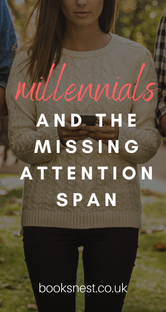 The millennials missing attention span, are we so easily distractedam? A beginners guide to posting about books on Instagram