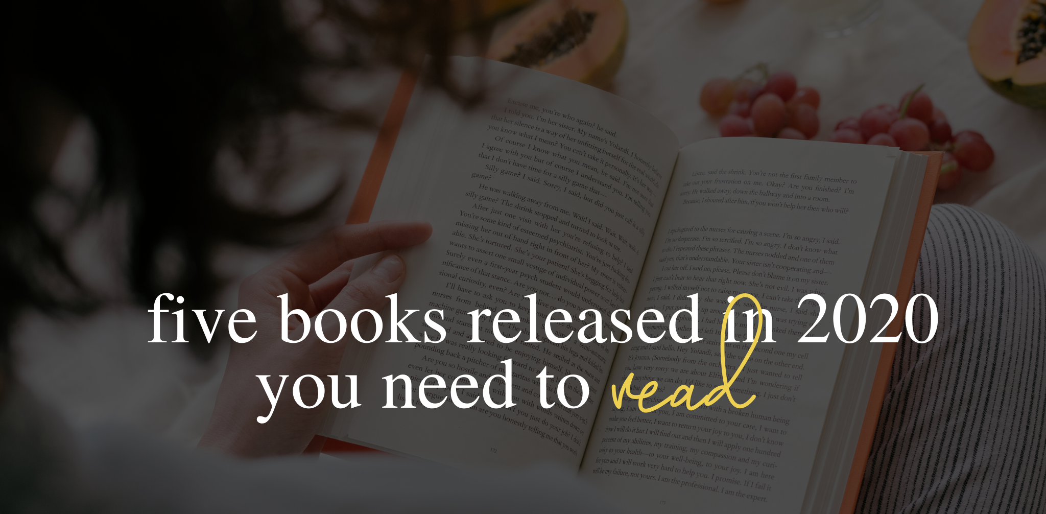 Five books released in 2020 (so far) that you need to read-2