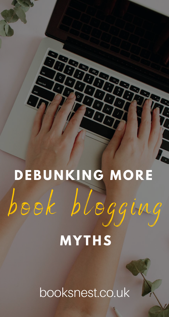 You can't earn money, you have to review every book you read and other book blogging myths