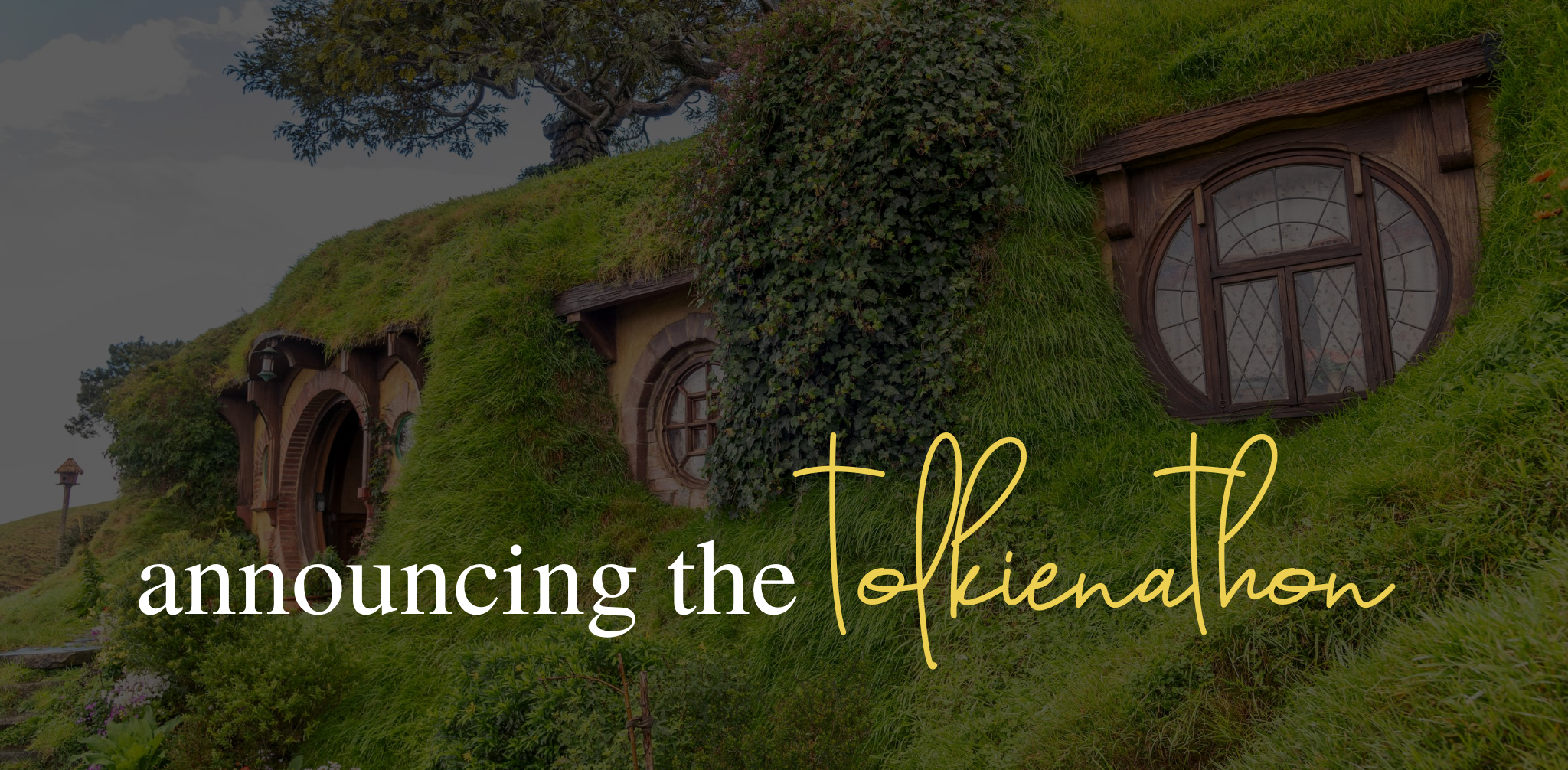 Announcing the TolkienALong read-along and Lord of the Rings themed book tag