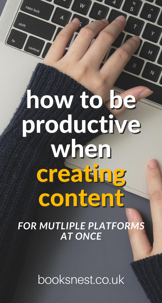 How to manage creating content for multiple platforms at once