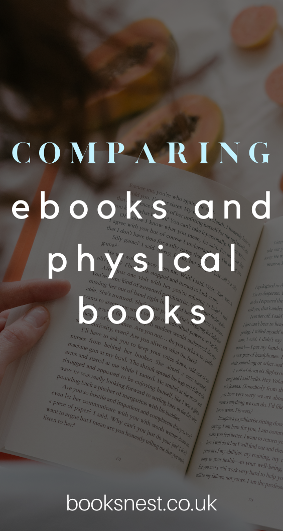 Can you beat the smell of a good book? Comparing eBooks to physical books