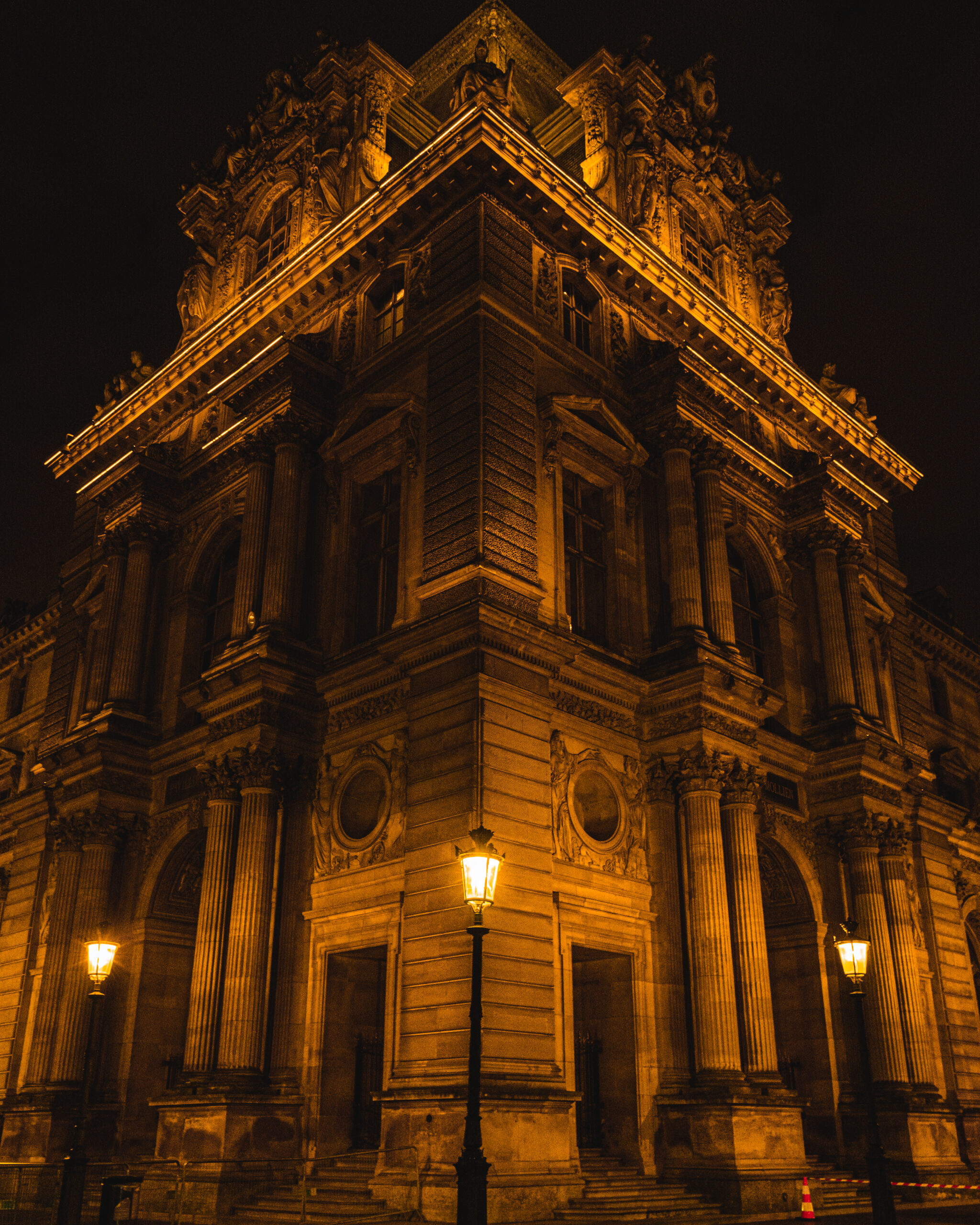 The Louvre at Night