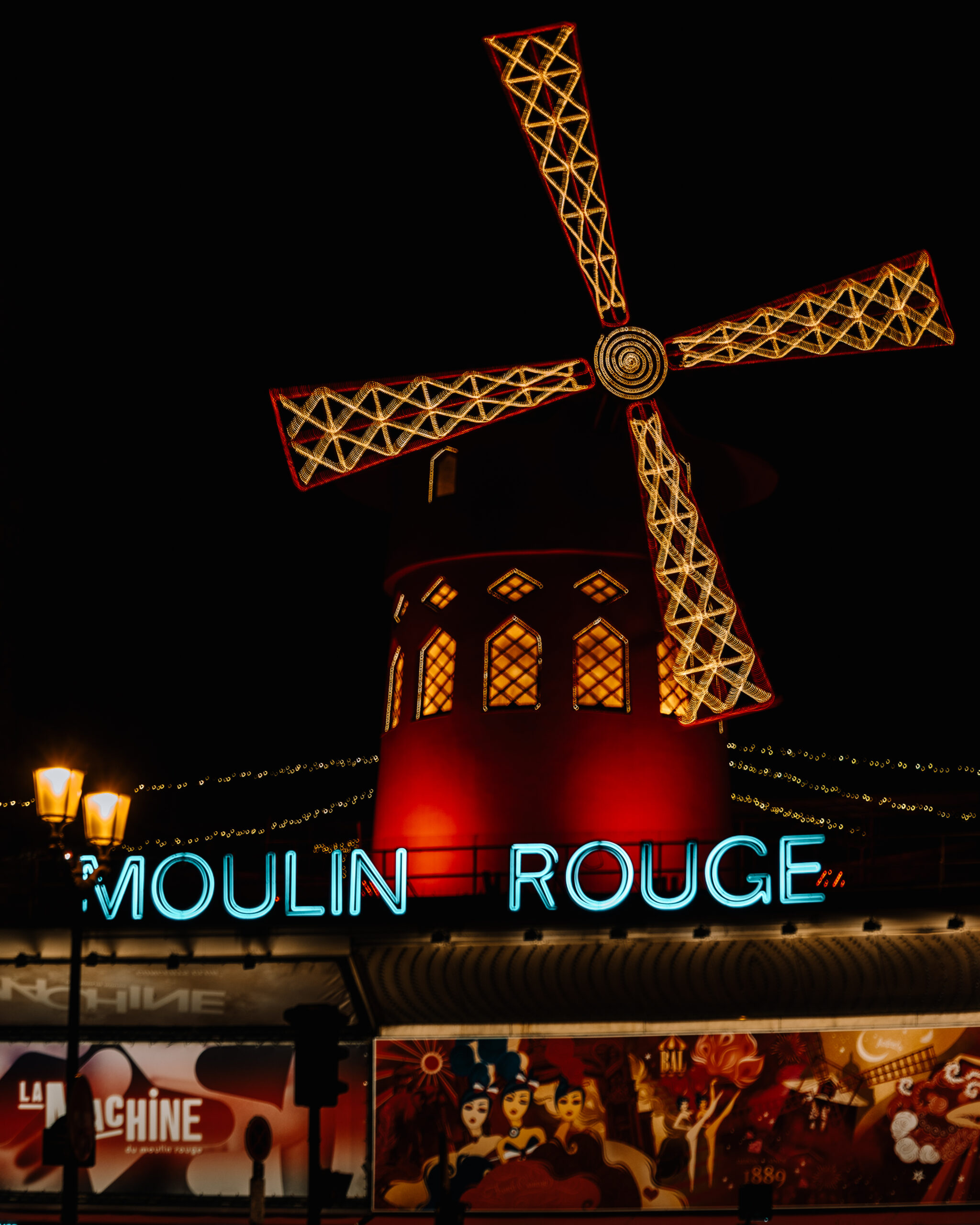 The Moulin Rouge, Paris
